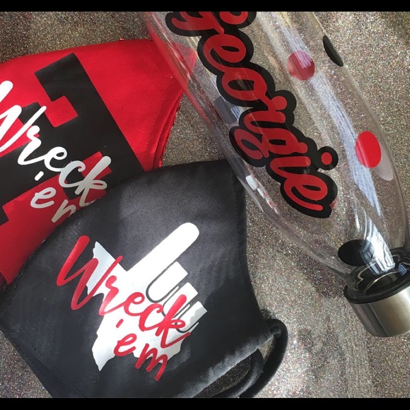 College mask set Texas Tech - Picture 1 of 3